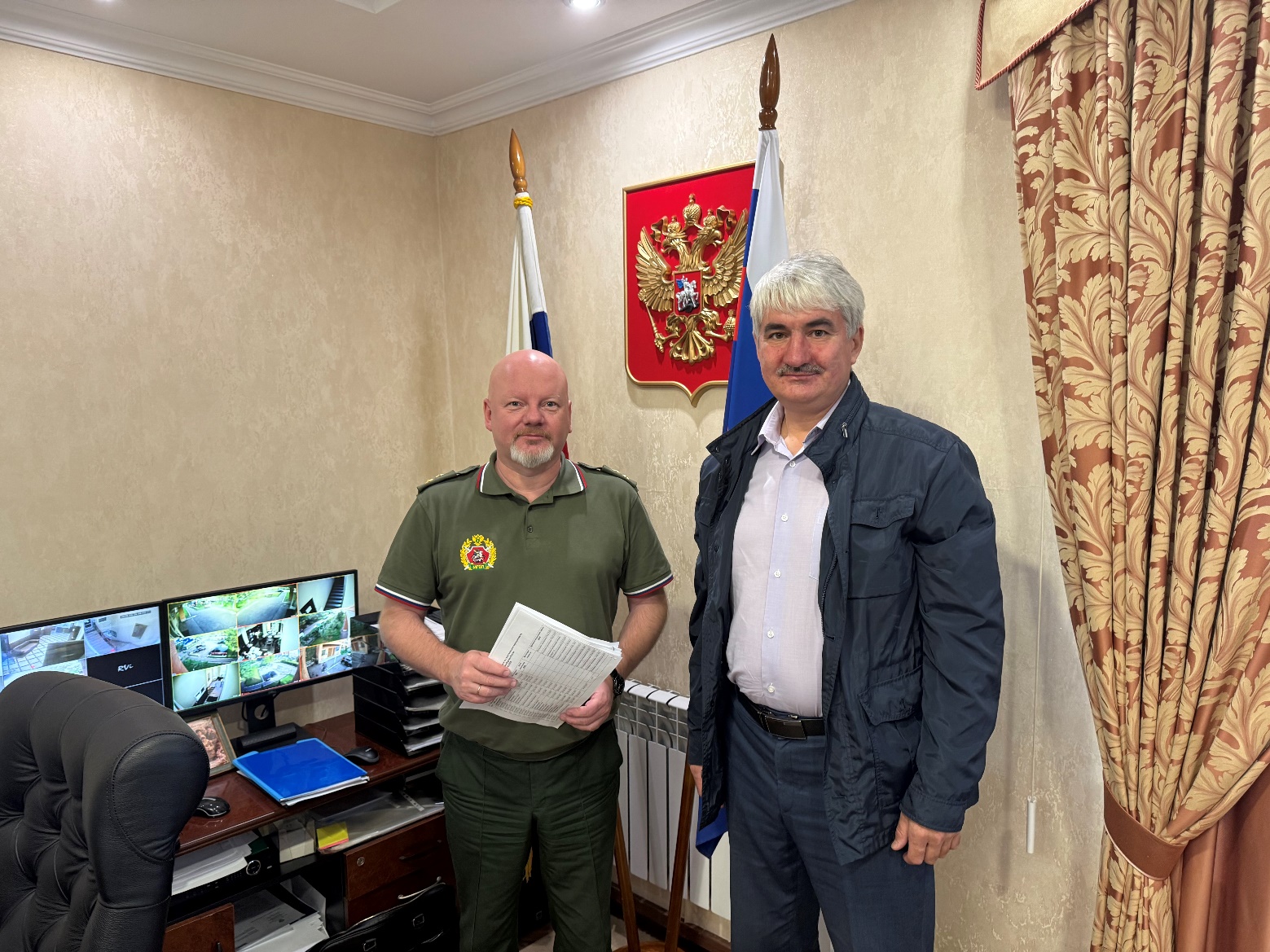 Константин Елисеев обсудил с военным прокурором Красногорского гарнизона меры поддержи военнослужащих, участников СВО