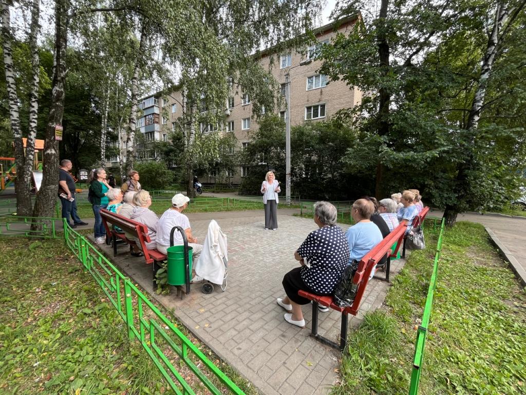 Встреча в микрорайоне Жегалово городского округа Щелково