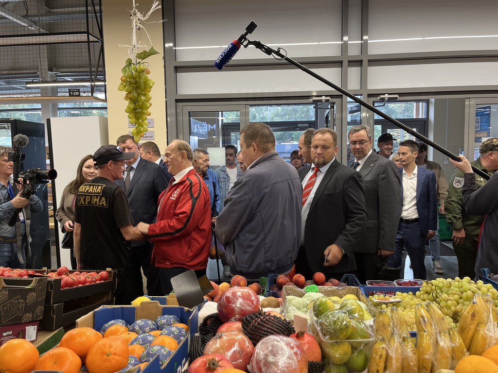 Продолжается рабочий визит Геннадия Зюганова в Подольск