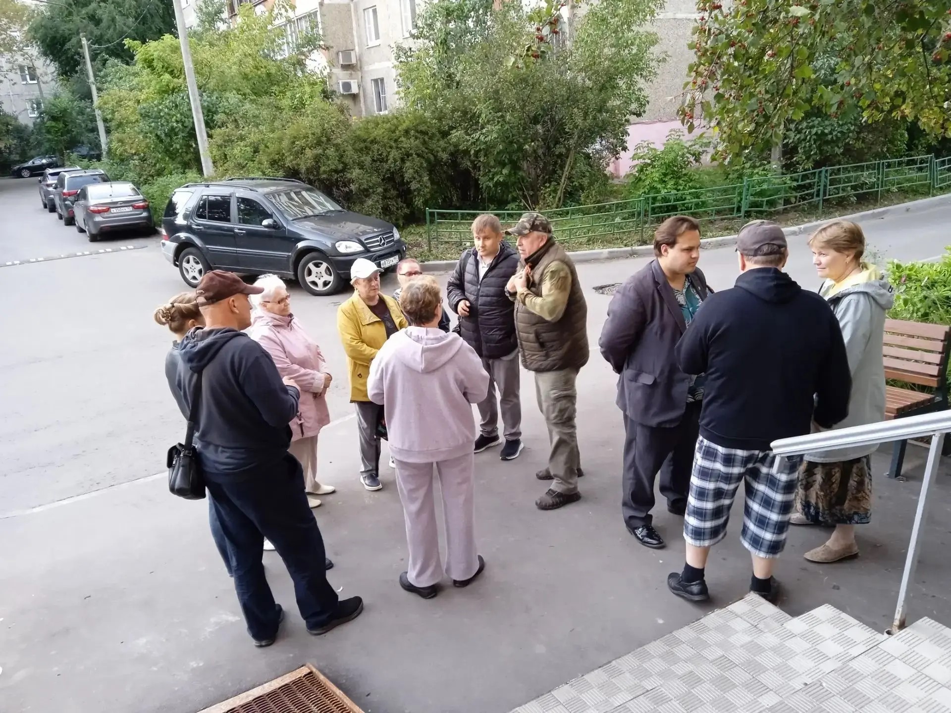 Встреча в Центральном районе Подольска
