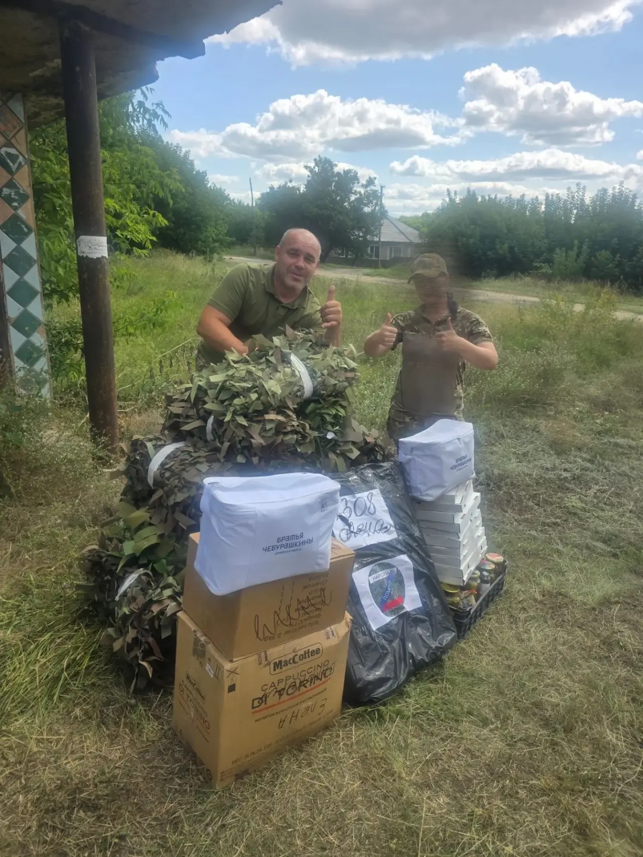 Волонтер Дмитровского отделения КПРФ недавно вернулся с очередной поездки в зону СВО