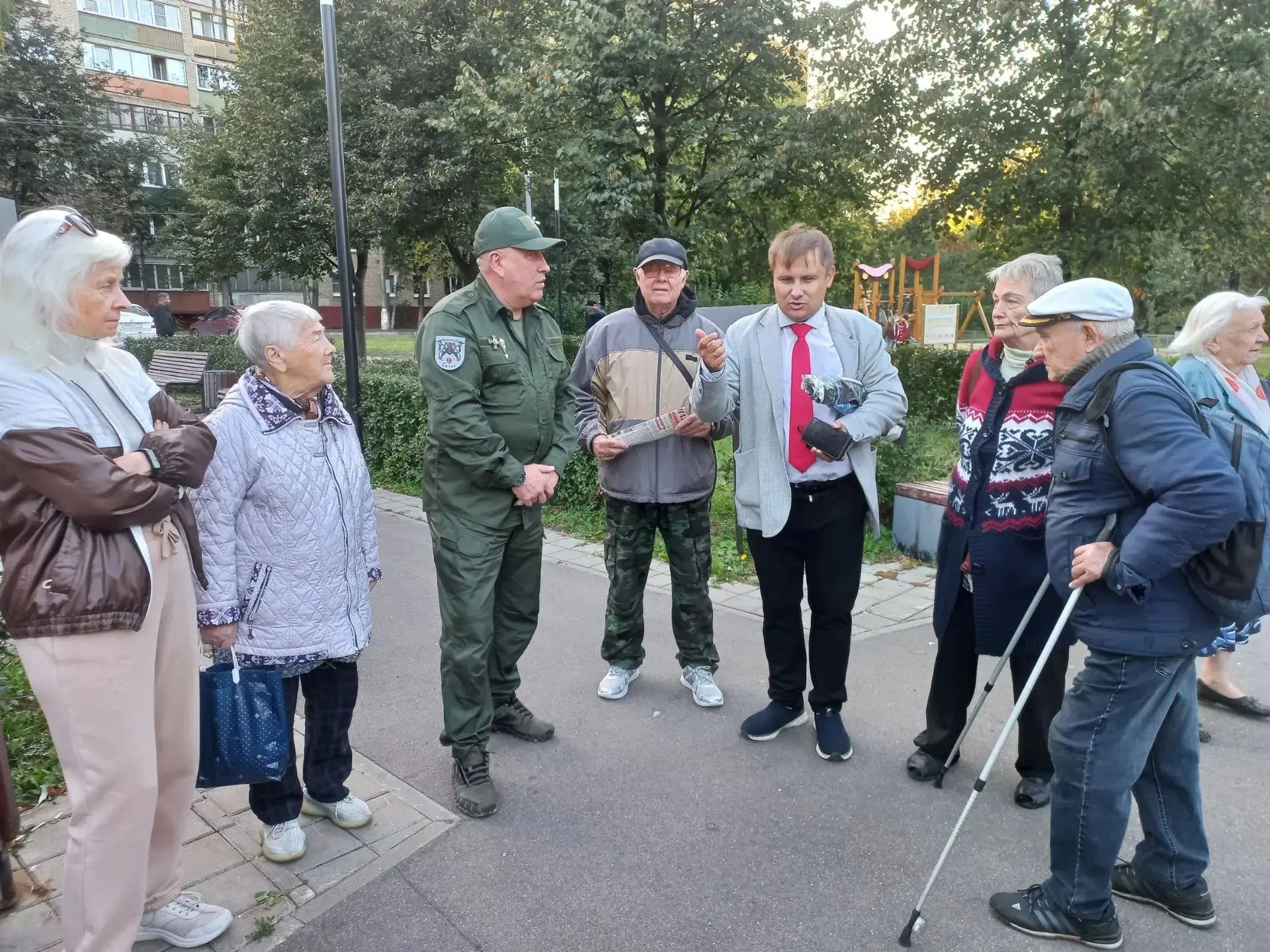 Андрей Черепенников провел встречу с жителями Ивановского района г.о. Подольск