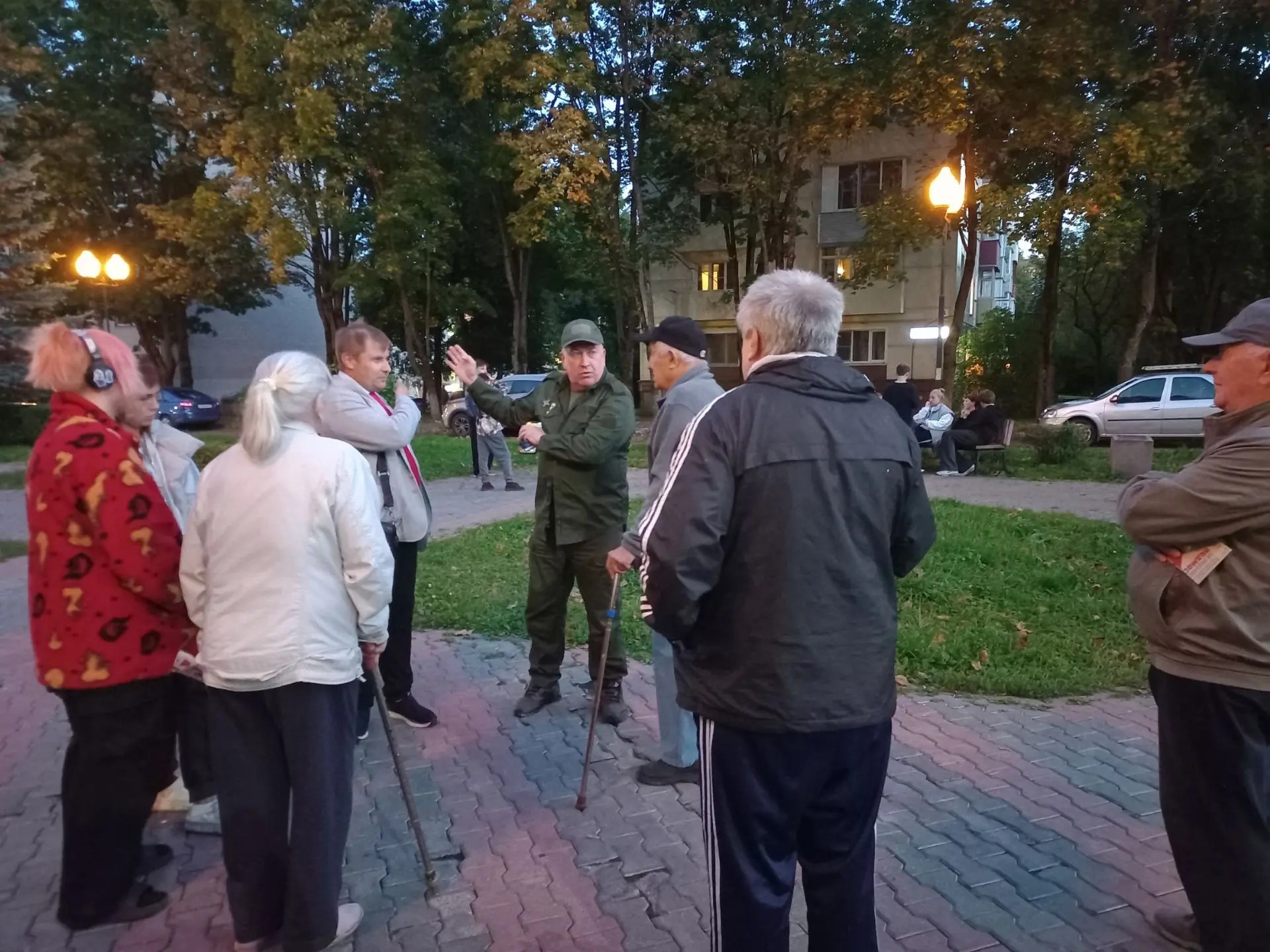 Андрей Черепенников провел встречу с жителями п. Дубровицы г.о. Подольск