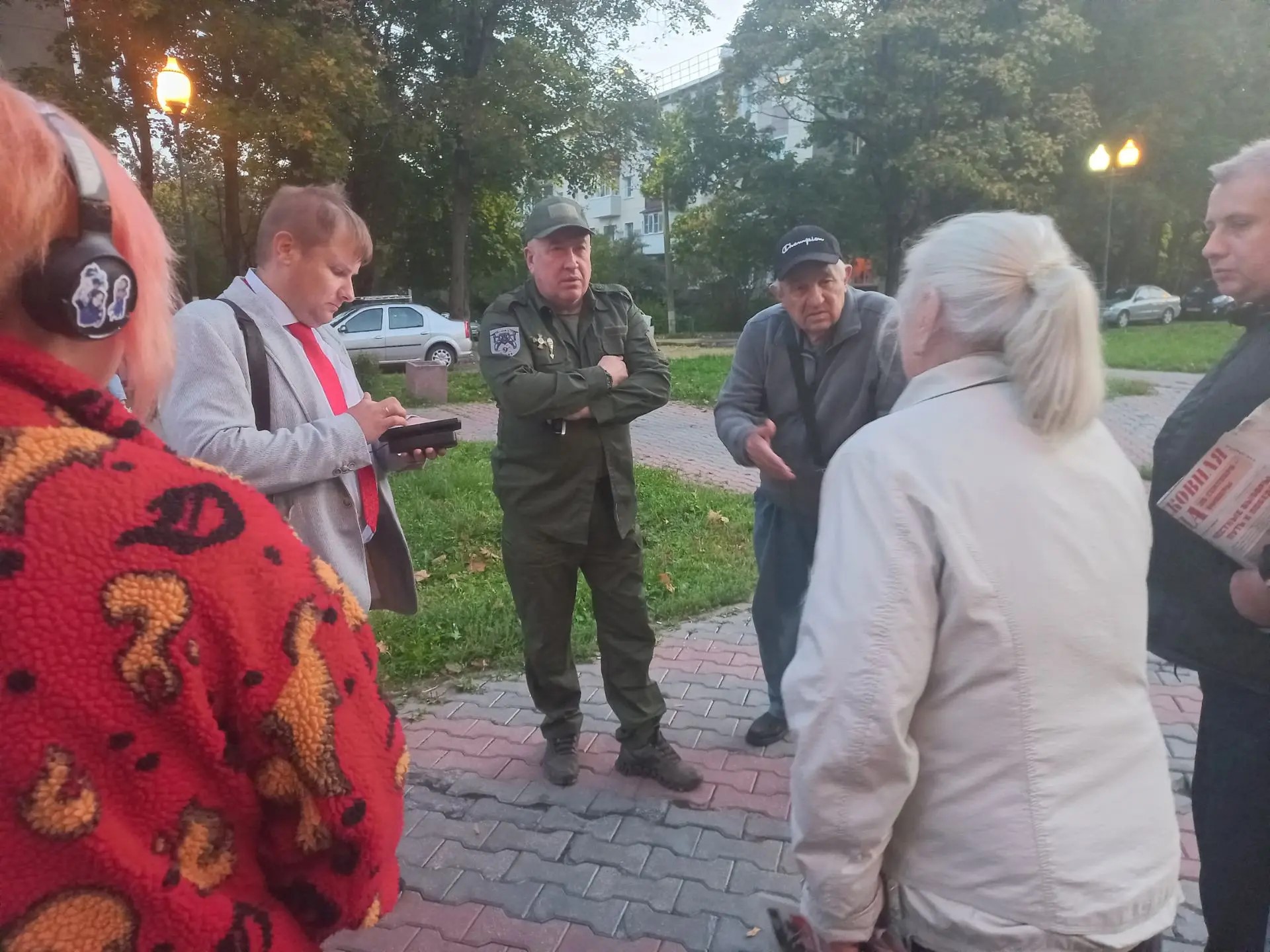 Андрей Черепенников провел встречу с жителями п. Дубровицы г.о. Подольск