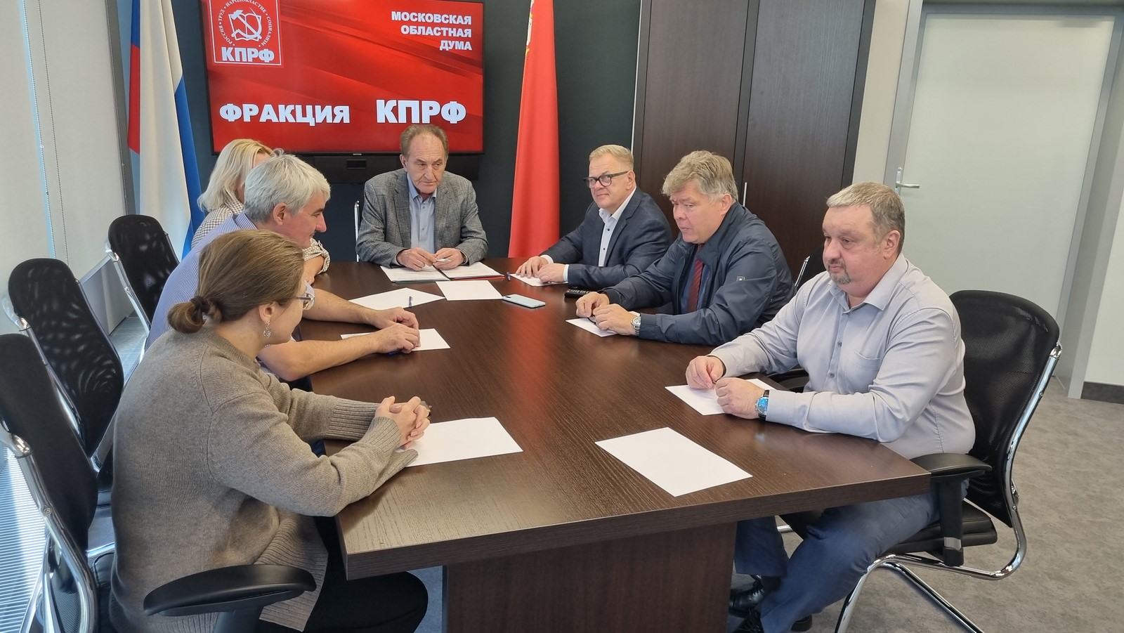 Депутаты-коммунисты Подмосковья сформировали фракцию и выдвинули своего представителя в руководство Думы
